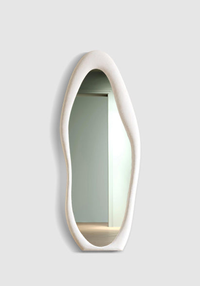 TALL ASYMMETRICAL FIBERGLASS MIRROR